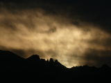 Clouds behind Mountains