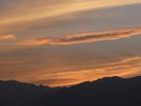 Orange Clouds at Sunset