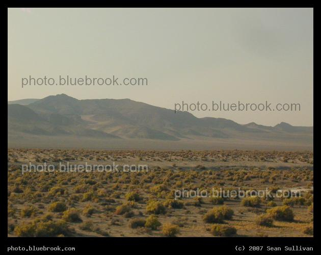 Nevada - Nevada desert from the 