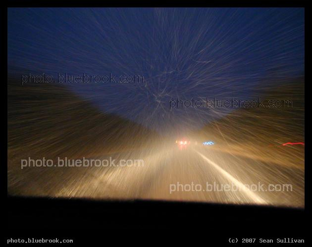 Flurries - Driving into an early snowstorm in Michigan