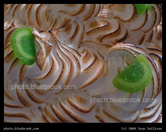 Swirls of Meringue - A key lime pie from the <a href=