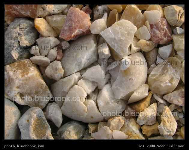 Crushed Rocks - A close-up of the 