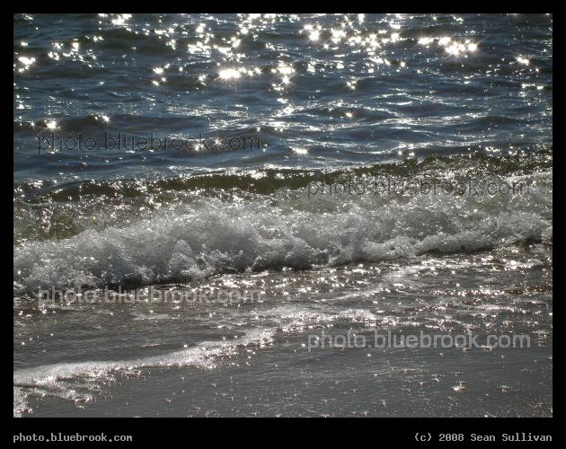 Surf and Sand - The Atlantic shoreline, Mashpee MA