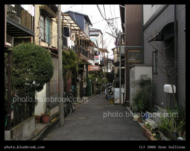 Taito City - A residential district in Taito City, Tokyo, Japan
