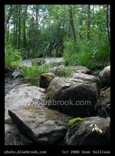Boulders by the River - A set of boulders near the Pike River, northeast Minnesota
