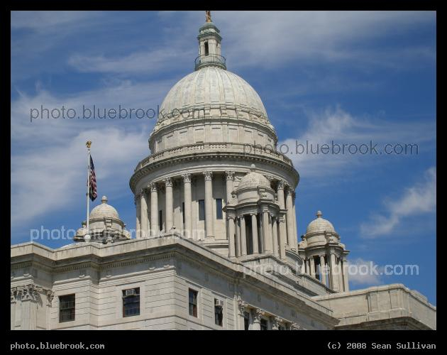 Rhode Island Dome - The Rhode Island state house, Providence RI