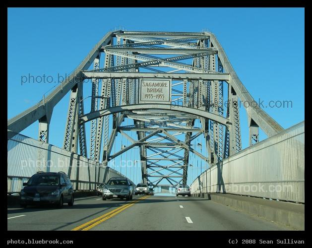 Sagamore Bridge - US Highway 6 crossing the Cape Cod Canal, Sagamore MA