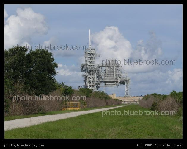 Place of Departure - Launch pad 39-A at the Kennedy Space Center, Cape Canaveral FL