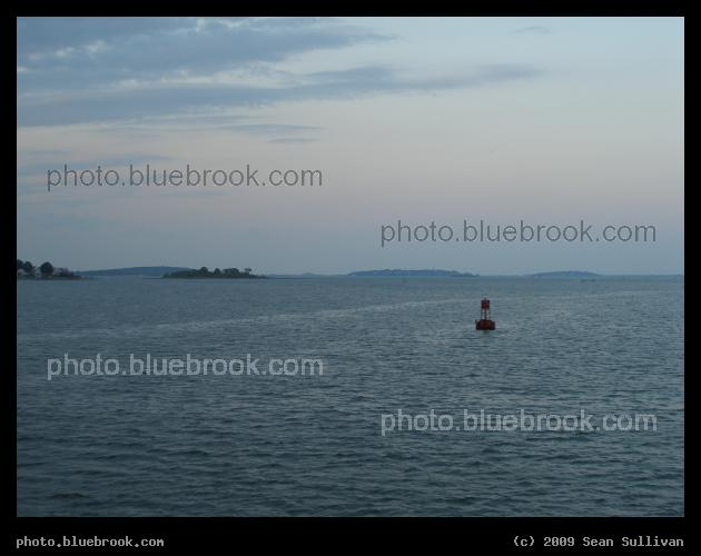 Soothing Shades of Blue - Boston Harbor, Quincy MA