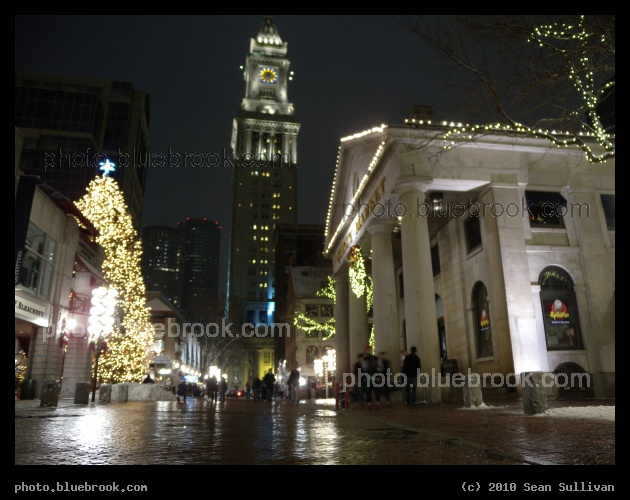 New Years at Quincy Market - Boston MA