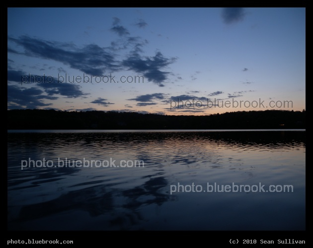 Indigo Sunset - Upper Mystic Lake, Medford MA