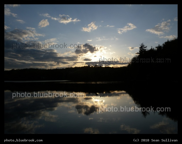 Shoreline Twilight - Upper Mystic Lake, Medford MA