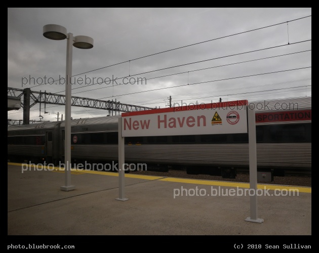 New Haven - The train station platform, New Haven CT