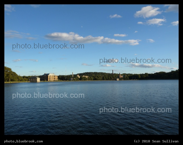 Reservoir in Late Summer - Chestnut Hill Reservoir, Brighton MA