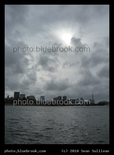 Gray Afternoon - View from Boston Harbor