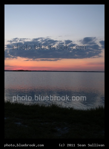 Indian River Twilight - View across the Indian River shortly after sunset, near Titusville FL