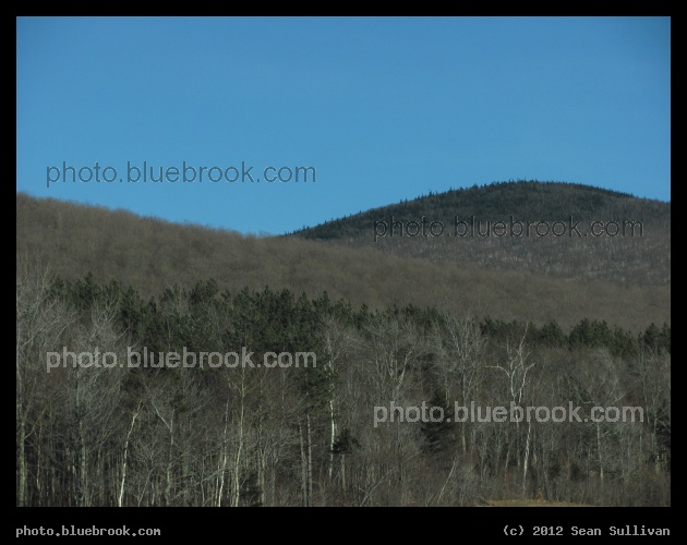 Rolling Mountainscape - In the White Mountains near Franconia Notch, New Hampshire