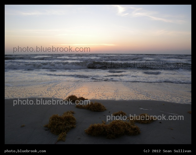 Ocean Flotsam - Before sunrise, Satellite Beach FL