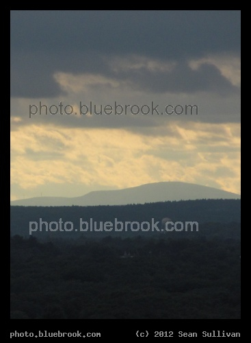 Mount Wachusett on the Horizon - From Brookline, MA