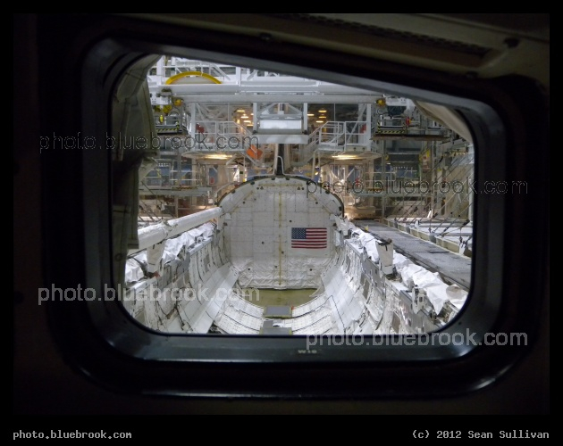 Aft Window - From space shuttle Discovery