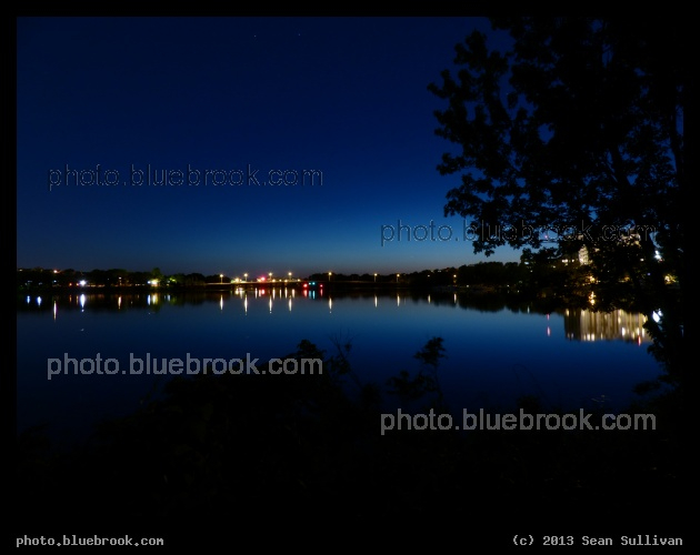 Cobalt Evening - Mystic River, Medford MA
