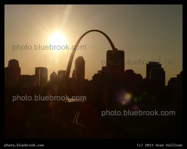 Arch Sunset - St Louis, MO