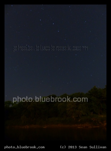 Stars from Minnesota - The Big Dipper over the Red Lake River, Crookston MN