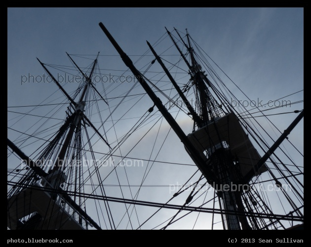 Rigging - USS Constitution, Charlestown MA