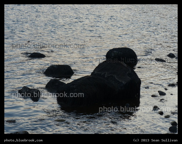 Rocks in Nahant Bay - Nahant Bay, Lynn MA