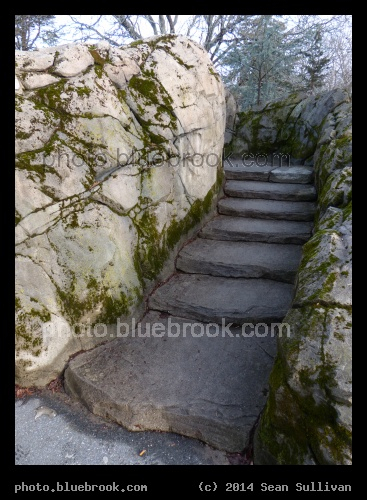 Rocky Staircase - Stone Zoo, Stoneham MA