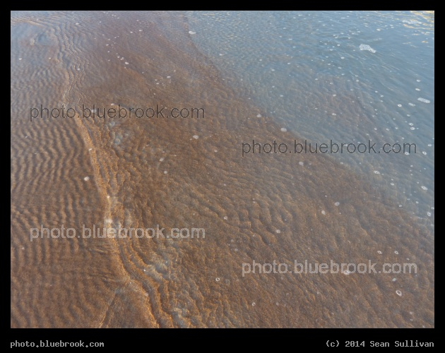 Hues of Sand and Water - Atlantic Ocean, Daytona Beach Shores FL