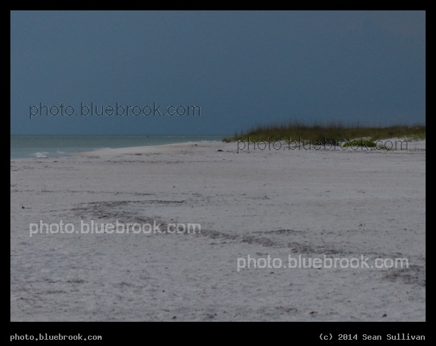 Overcast Twilight on the Beach - Gulf of Mexico, Sarasota FL
