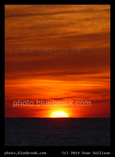 Day Begins - Sunrise over the Atlantic Ocean, Cocoa Beach FL