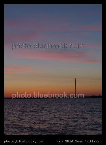 Sunset like Colored Pencil - Banana River, Cape Canaveral FL