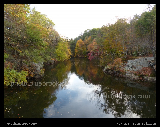 Charles River in Autumn - Charles River, Newton/Needham MA