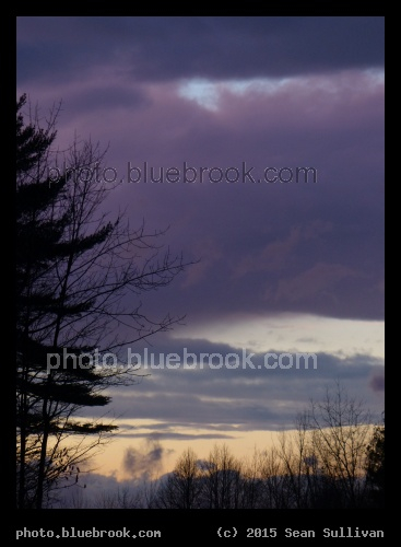 Purple Sunset in Vermont - Williston, VT
