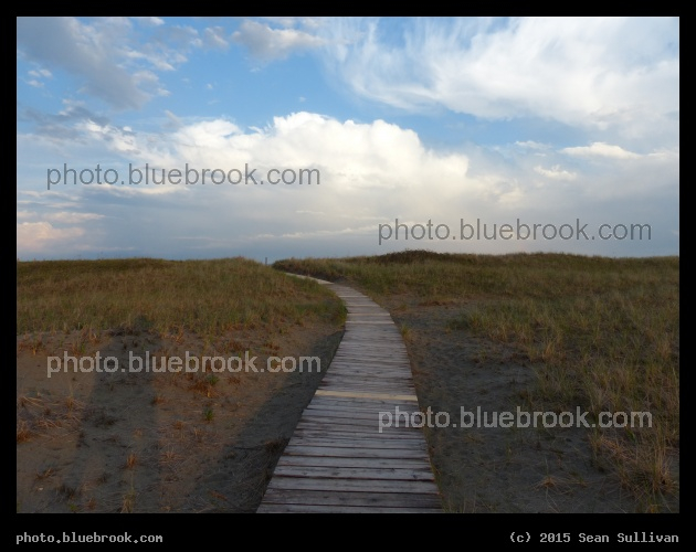 Boardwalk Journey - Path to Good Harbor Beach, Gloucester MA