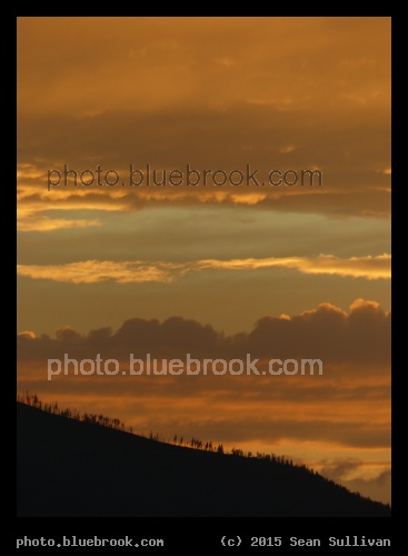 Orange Clouds - Missoula, MT