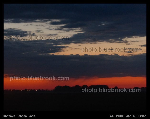 Crimson Strip - Sunrise, south of Grand Forks, ND