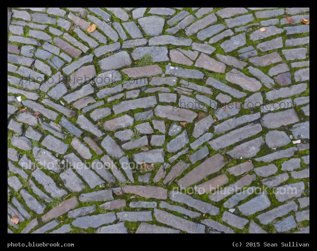 Arcing Patterns - Cobblestones in Munster, Germany
