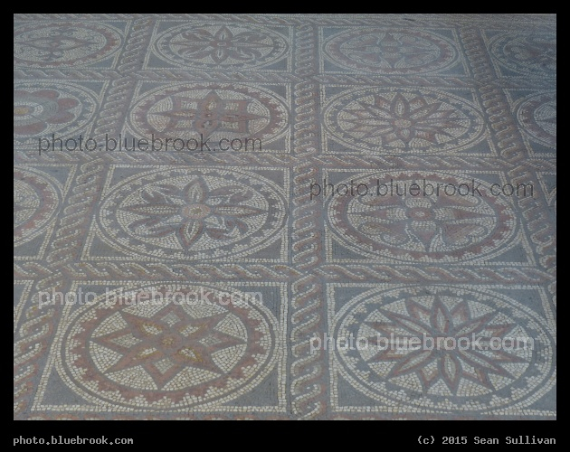 Verulamium Mosaic - From the Roman city of Verulamium, present-day St Albans, England