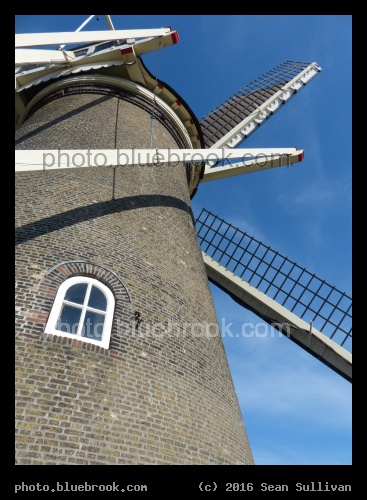 Outside the Windmill - Molden de Valk museum, Leiden Netherlands