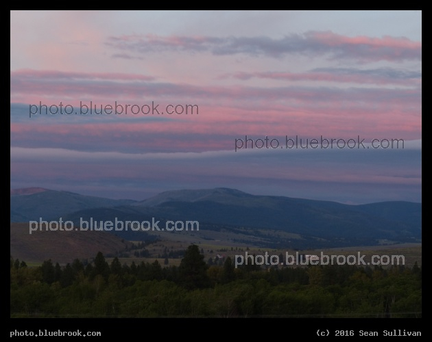 Pink and Lilac Sky - Florence MT