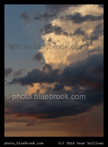 Towering Sunset Clouds - Corvallis MT