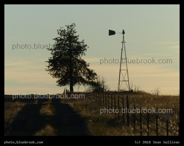 Fence Line - Off US-97, Eastern Oregon