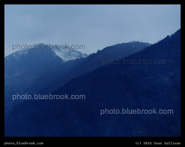Blue Peaks - From the Lee Metcalf National Wildlife Refuge, Stevensville MT