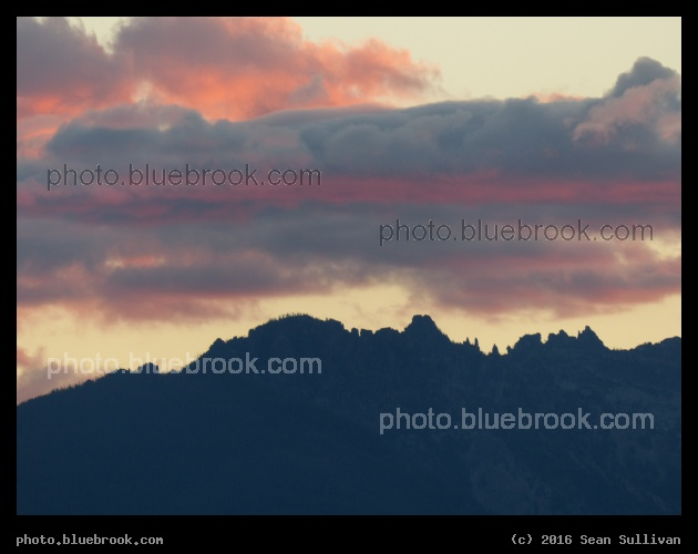 Spires beneath Sunset Clouds - Corvallis MT