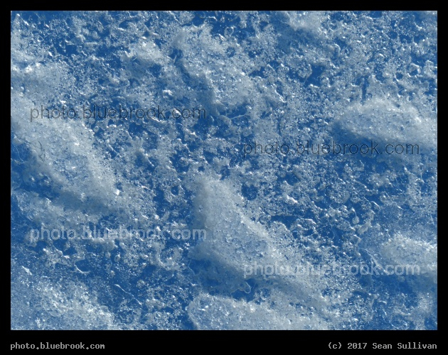 Skylight Snow Patterns - Corvallis MT