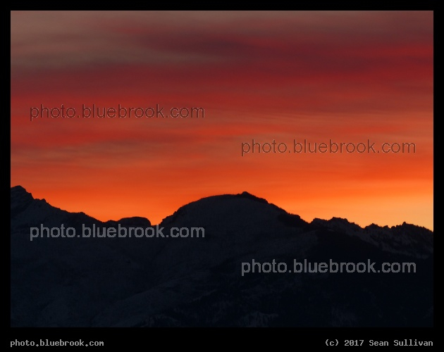 Red Sunset - Corvallis MT