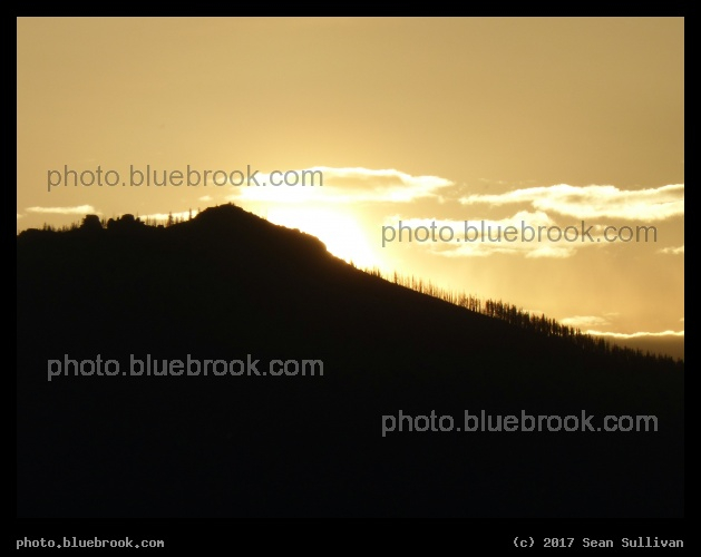 Where the Sun has Set - Bitterroot Mountains, Corvallis MT